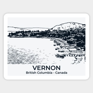 Vernon - British Columbia Sticker